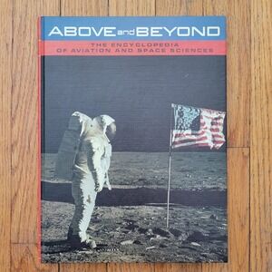 Above and Beyond Encyclopedia Aviation and Space Sciences 1969 Moon Chart NASA
